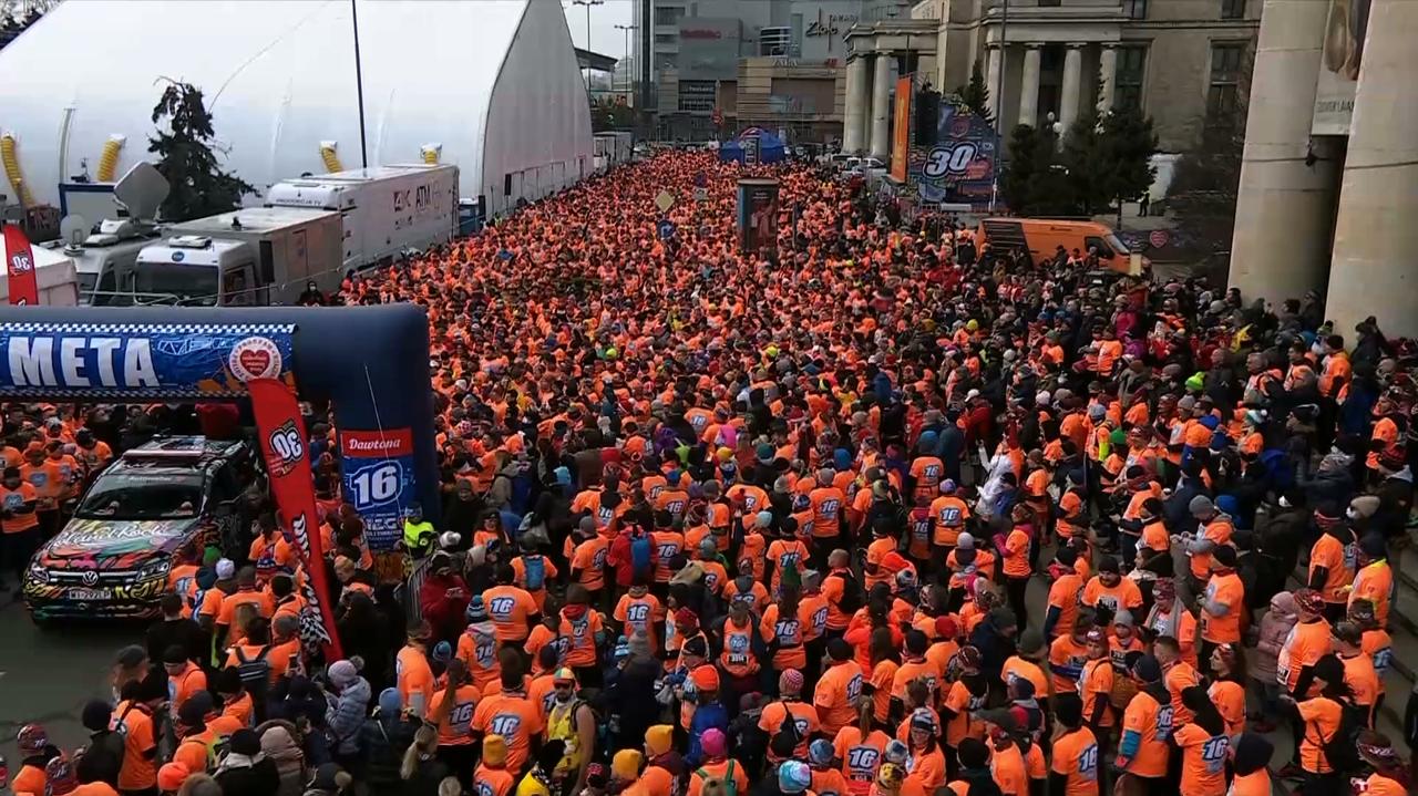 Warszawa 16 Bieg WOŚP Policz się z cukrzycą