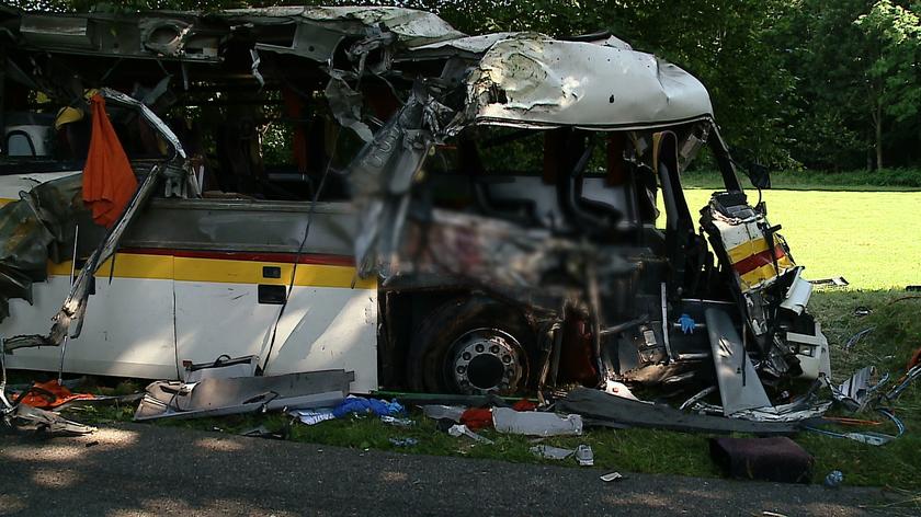 Mierzyno Tragiczny wypadek autobusu Zginęły trzy osoby