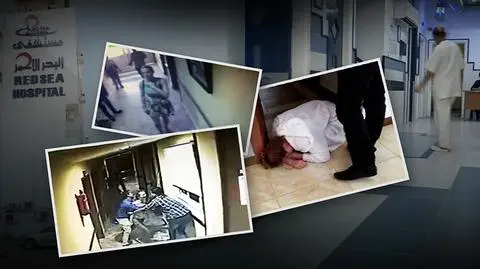 Reporter TVN24 w Hurghadzie