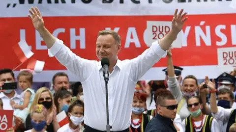 Wybory prezydenckie 2020. Andrzej Duda na finiszu kampanii