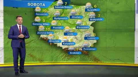 Prognoza pogody na sobotę 18 kwietnia