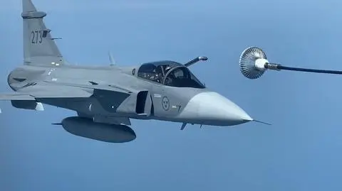 "Operacja z udziałem szwedzkich przyjaciół". Gripeny wesprą polskie niebo