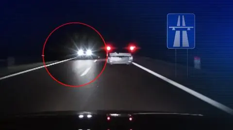 Waldemar Wilkołek z kabaretu Ani Mru Mru świadkiem jazdy pod prąd