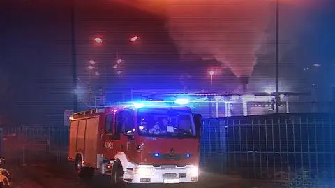 Groźny pożar fosforu w Chorzowie