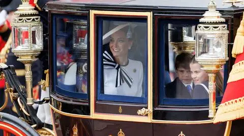 Księżna Kate pojawiła się na paradzie w Londynie. To jej pierwsze publiczne wystąpienie od ujawnienia diagnozy