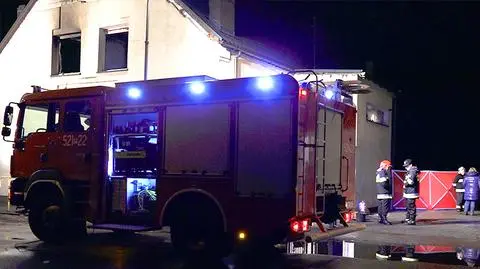 Tragiczny pożar w miejscowości Ryczywół. Nie żyje 5 osób