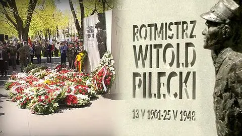 Na warszawskim Żoliborzu stanął pomnik rotmistrza Witolda Pileckiego