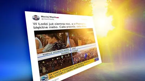 Poseł pisze o transmisji TVN24. Wyjaśniamy