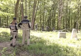 Ekshumacje ofiar zbrodni wołyńskiej. Pierwszy dzień prac