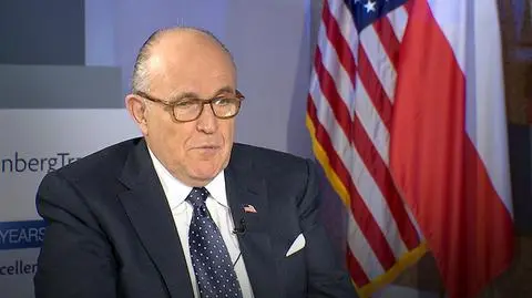 Rudy Giuiliani w Polsce. „Bardzo prywatna rozmowa” z Kaczyńskim