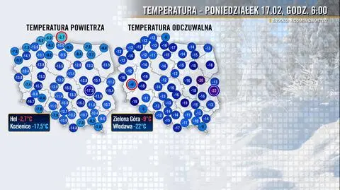 Silne mrozy w Polsce. Służby apelują: jeden telefon może uratować życie