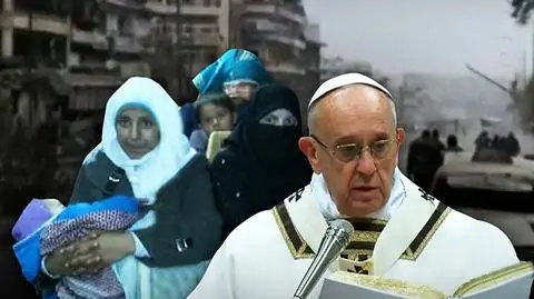 Franciszek apelował do sumień wiernych – o pomoc dla Syrii