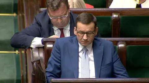 "Pan Morawiecki dzisiaj ma bardzo trudną historię do wytłumaczenia"