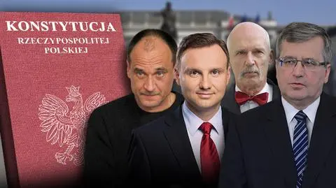 Konstytucja na ustach kandydatów na prezydenta