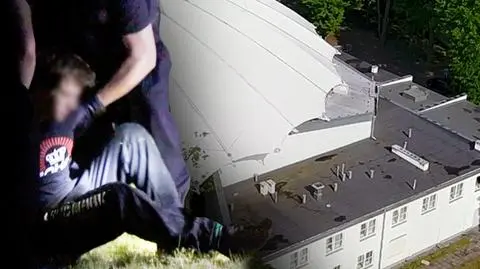 Koncert zakończył nago na amfiteatrze