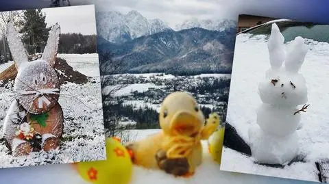 Śnieżki zamiast kubłów z wodą. Pogoda nie dopisała w święta