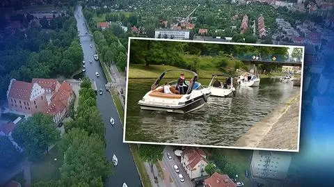 Kanał Giżycki zakorkowany