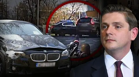 Wiceministrowi jest przykro, ale ucina temat kolizji ze swoim udziałem