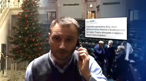 Wigilia w Sejmie. Protestujący mogą ten czas spędzić z rodziną