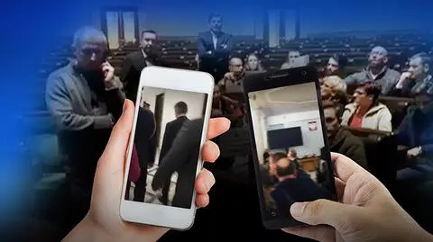 Kilkaset kamer w Sejmie zamiast kilku. Politycy filmują telefonami