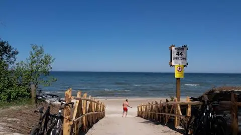 Zimą zniszczył ją sztorm. Tak teraz wygląda plaża w Lubiatowie