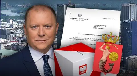 Wojewoda mazowiecki wstrzymał uchwałę o referendum w Warszawie