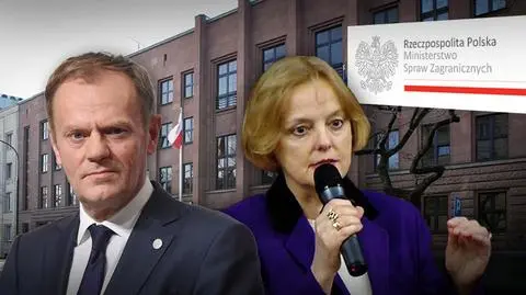 Konsul Maria Szonert-Binienda zamieściła zdjęcie Tuska jako esesmana