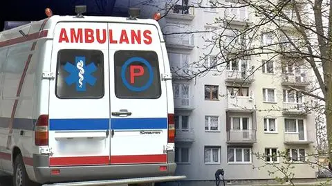 5-latka spadła z szóstego piętra. Matka była pijana