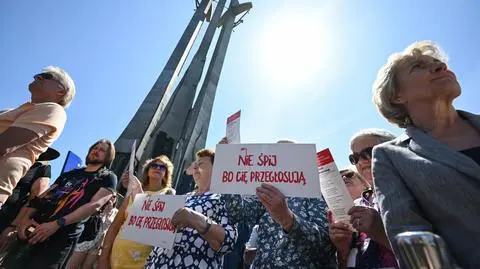 Obchody 35. rocznicy wyborów 4 czerwca w Gdańsku. W przemówieniach podkreślano znaczenie niedzielnego głosowania