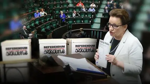 Referendum reformy edukacji do komisji. "Polski lud tego nie kupi"