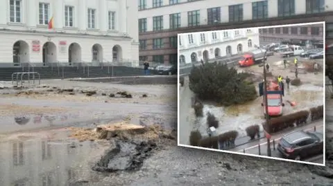 Był skwer, jest pobojowisko. "To jest okaleczanie miasta"