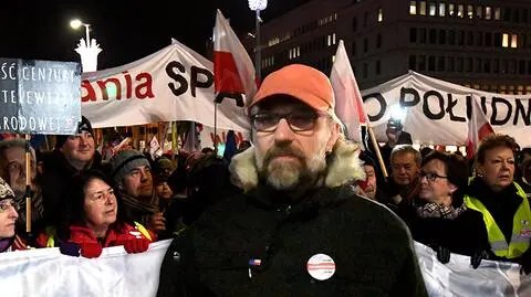 Manifestacje KOD-u i PiS-u w 35. rocznicę wprowadzenia stanu wojennego
