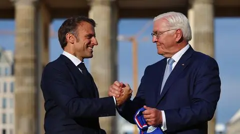 Emmanuel Macron z wizytą w Niemczech: zapomnieliśmy, że trzeba walczyć o demokrację