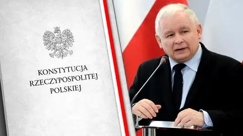 Kaczyński: obecna polska konstytucja jest postkomunistyczna