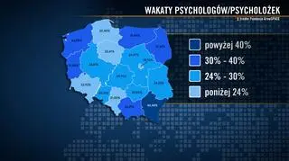 Wakaty psychologów/psycholożek