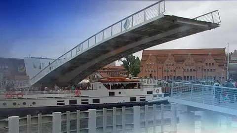 Chwile grozy na Motławie w Gdańsku