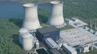 A visualization of the Lubiatowo-Kopalino nuclear power plant