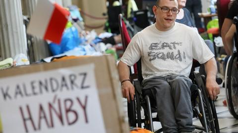 01.06.2018 | Kto zapłaci za protest osób niepełnosprawnych? Opozycja: my możemy