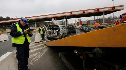 02.02.2018 | Wjechał w bramki na A2, trzeźwiał ponad dobę. Jaka kara czeka Łotysza?