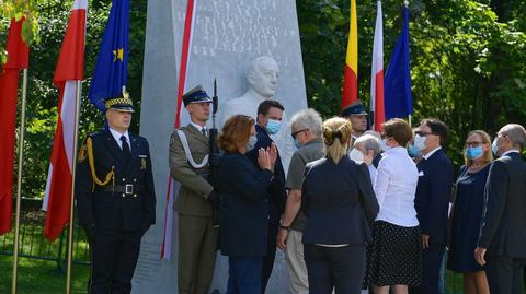 02.08.2020 | Pomnik Stanisława "Agatona" Jankowskiego odsłonięty w Warszawie