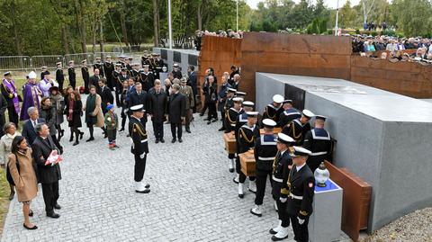 02.10.2018 | Admirał floty Józef Unrug pochowany na Cmentarzu Marynarki Wojennej w Gdyni