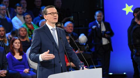 02.12.2018 | Jeden dzień, dwa wystąpienia. Morawiecki "dzieli bardziej, niż ktokolwiek dotychczas"