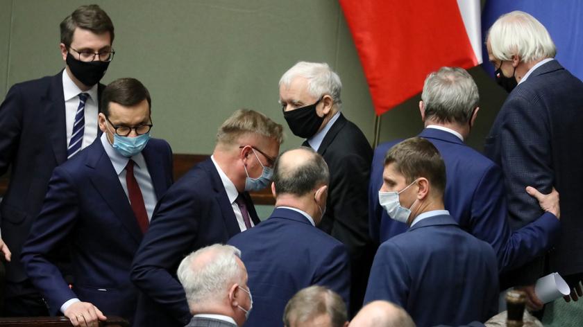 02.12.2021 | Sprawa wiceministra Mejzy a rządowa większość. Kaczyński: nie jestem niczyim zakładnikiem