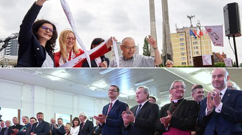 03.06.2019 | Jedno miasto, dwie uroczystości. "Mam wrażenie, że to równoległe rzeczywistości"