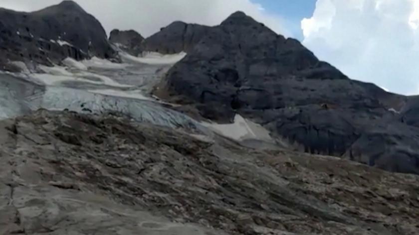 03.07.2022 | W Dolomitach oderwał się fragment lodowca. Nie żyje 6 osób