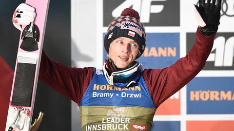 04.01.2020 | Dawid Kubacki na podium w Innsbrucku. Polak liderem Turnieju Czterech Skoczni