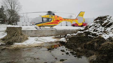 05.02.2019 | Helikopter LPR uziemiony. Przez folię