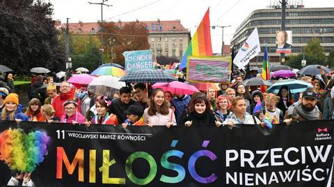 05.10.2019 | Marsz Równości we Wrocławiu. Impreza odbyła się pod patronatem prezydenta miasta