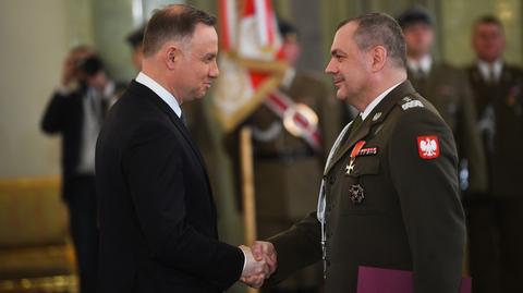 06.02.2023 | Prezydent Andrzej Duda mianował nowego Dowódcę Generalnego Rodzajów Sił Zbrojnych
