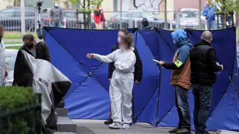 07.05.2021 | Na osiedlu w Warszawie padły strzały. Nożownik zaatakował policjantów